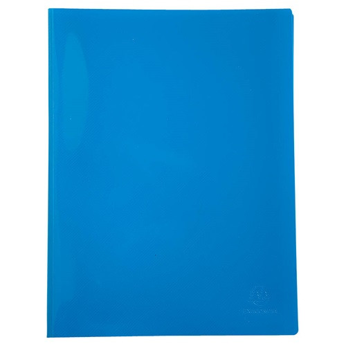 Bemutatómappa Exacompta Bee Blue A/4 20 részes PP vegyes színek