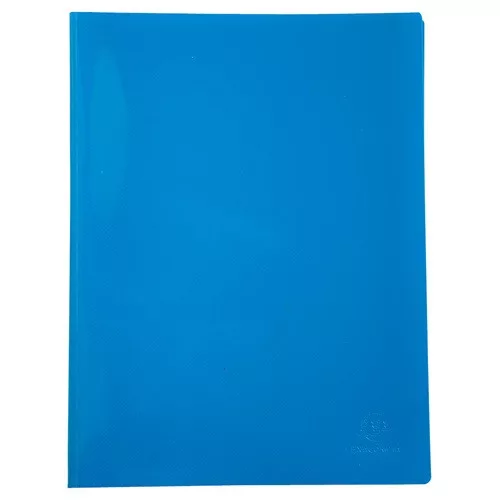 Bemutatómappa Exacompta Bee Blue A/4 40 részes PP vegyes színek
