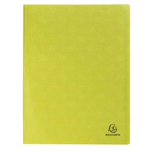 Bemutatómappa Exacompta Pop N Co A/4 40 részes PP vegyes színek