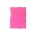 Gumis mappa karton Exacompta prespán A/4 rózsaszín