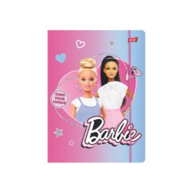 Gumis mappa karton Barbie A/4