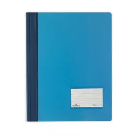Gyorsfűző PVC Durable Duralux A/4  világoskék