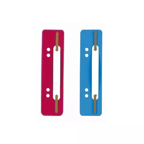 Lefűző lapocska Durable 150x35 mm PP dupla lyukasztással kék