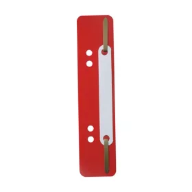   Lefűző lapocska Durable 150x35 mm PP dupla lyukasztással piros