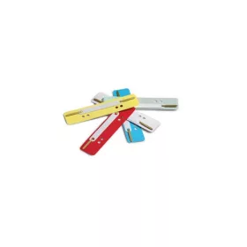   Lefűző lapocska Durable 150x35 mm PP dupla lyukasztással sárga