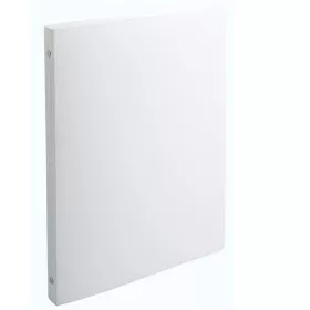   Gyűrűs könyv Exacompta Opaque A/4 4 gyűrűs 20 mm gerinccel PP fehér