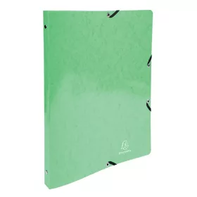   Gyűrűs könyv Exacompta Iderama A/4 2 gyűrűs 20 mm gerinccel lime-zöld
