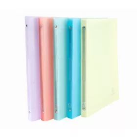   Gyűrűs könyv Exacompta Chromaline Pastel A/4 4 gyűrűs 20 mm gerinccel PP vegyes színek