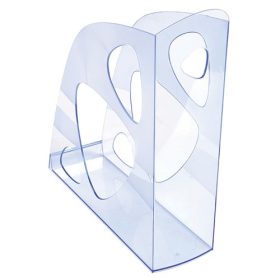   Iratpapucs műanyag Exacompta Ecomag A/4+ 7,7 cm gerinccel áttetsző jégkék