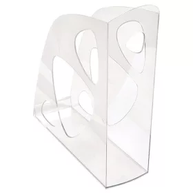   Iratpapucs műanyag Exacompta Ecomag A/4+ 7,7 cm gerinccel áttetsző