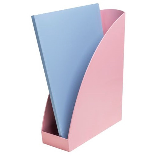 Iratpapucs műanyag Exacompta Mag-Cube Autentik rózsaszín