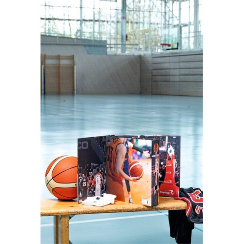 Iratrendező Herma A/4 70 mm gerinccel Kosárlabda