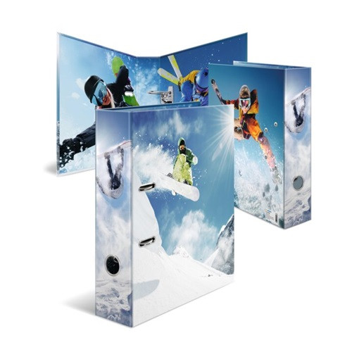 Iratrendező Herma A/4 70 mm gerinccel Téli Sport