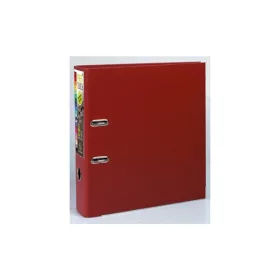   Iratrendező Exacompta Prem'touch PP A/4 Maxi 80 mm gerinccel burgundi vörös
