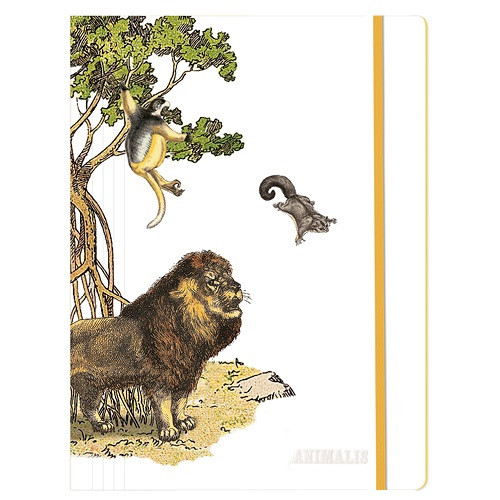 Iratrendező Clairefontaine Deyrolle Animalis A/4 70 mm gerinccel