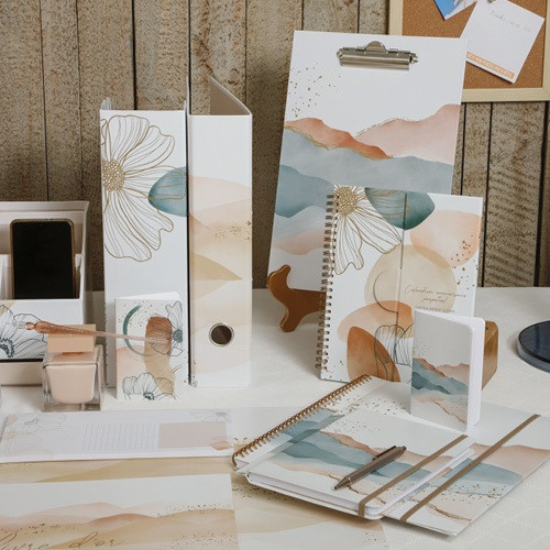 Iratrendező Clairefontaine Evanescence A/4 70 mm gerinccel