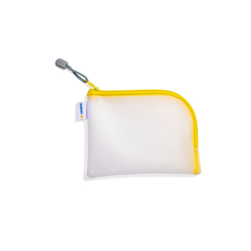 Irattartó tasak Herma A6 19x14 cm, univerzális, zippes sárga