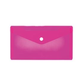 Irattartó tasak Herma DL 22x12 cm patentos pink