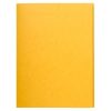 Pólyás iratgyűjtő Exacompta A/4 prespán 400g sárga