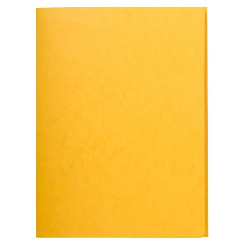 Pólyás iratgyűjtő Exacompta A/4 prespán 400g sárga