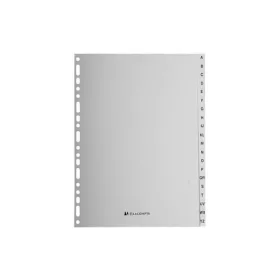 Regiszter PP Exacompta A/4 A-Z-ig szürke