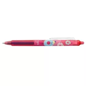   Roller Pilot Frixion Clicker Fancy 0.7 mm Coral pink kék írás radírozható
