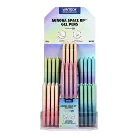   Zselés toll Writech Aurora Pastel 96 db/display vegyes színek