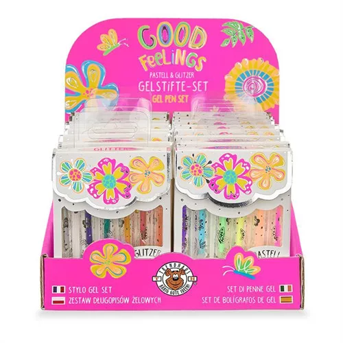 Zselés toll Trendhaus mini  6 db-os klt., 2 féle