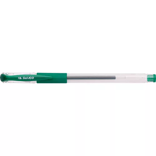 Zselés toll Gel-Ico D12 0,5 mm zöld  -i