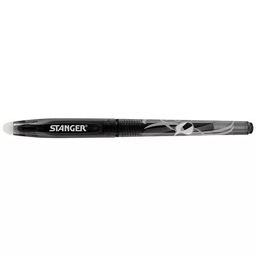 Zselés toll Stanger radírozható 0,7 mm Softgrip kék