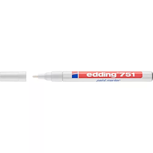 Lakkmarker Edding 751 1-2 mm fehér