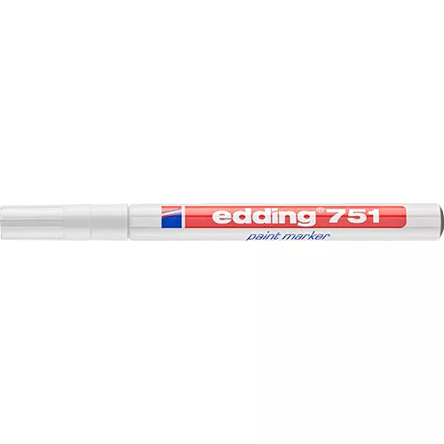 Lakkmarker Edding 751 1-2 mm fehér