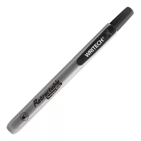 Marker Writech Click permanent fekete