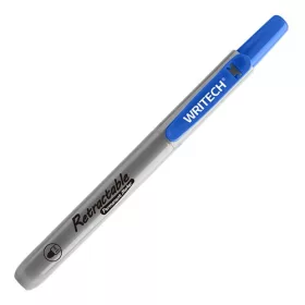Marker Writech Click permanent kék