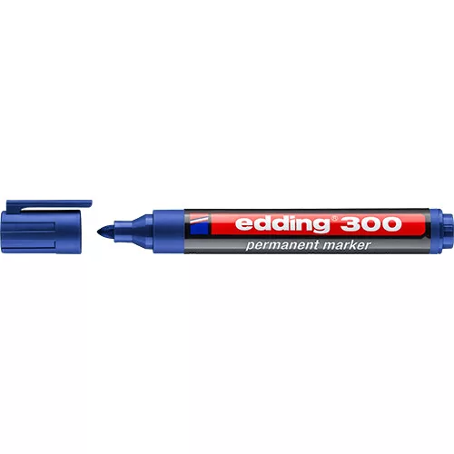 Marker Edding 300 permanent kék