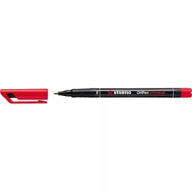 Marker Stabilo OHPen 842 F permanent piros