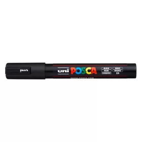 Marker Uni dekor Posca PC-5M fekete 1,8-2,5 mm