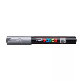 Marker Uni dekor Posca PC-1M Ezüst 0,7 mm