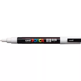 Marker Uni dekor Posca PC-3M Fehér 0,9-1,3 mm