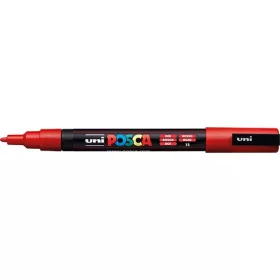 Marker Uni dekor Posca PC-3M Piros 0,9-1,3 mm