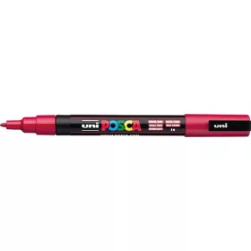 Marker Uni dekor Posca PC-3M Sötét piros 0,9-1,3 mm