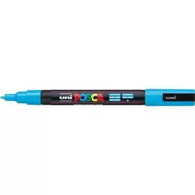 Marker Uni dekor Posca PC-3M Világoskék 0,9-1,3 mm
