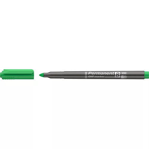 Marker Ico OHP permanent B zöld