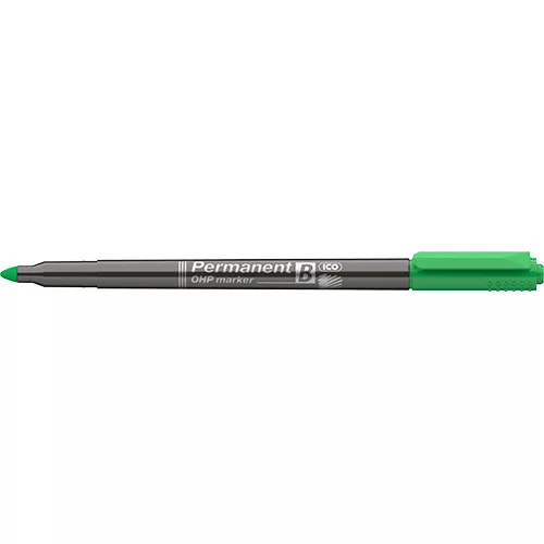 Marker Ico OHP permanent B zöld