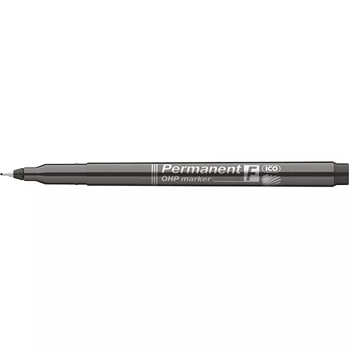 Marker Ico OHP permanent F fekete