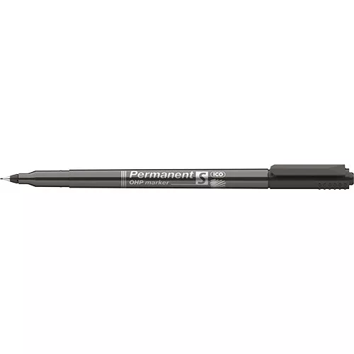 Marker Ico OHP permanent S fekete