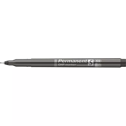 Marker Ico OHP permanent S fekete