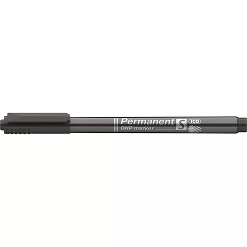 Marker Ico OHP permanent S fekete