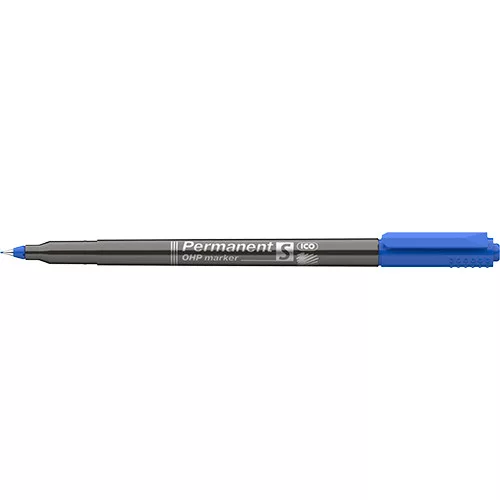 Marker Ico OHP permanent S kék