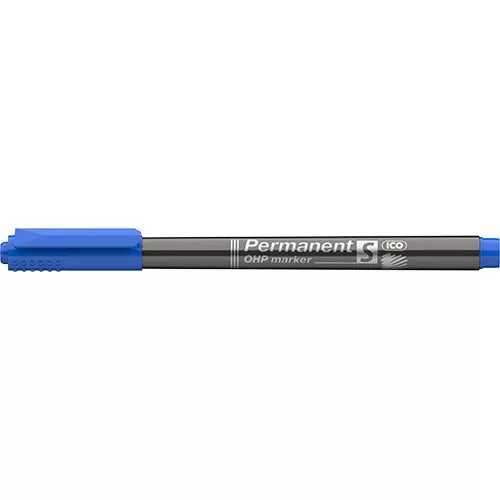 Marker Ico OHP permanent S kék